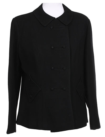 60s Black Diamond Plain Jacket - L