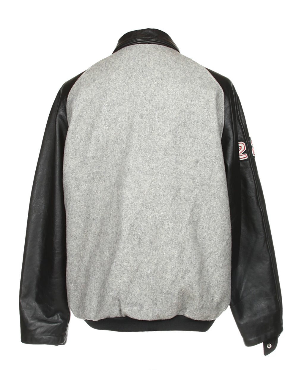 Black &amp; Grey Varsity Jacket - XL