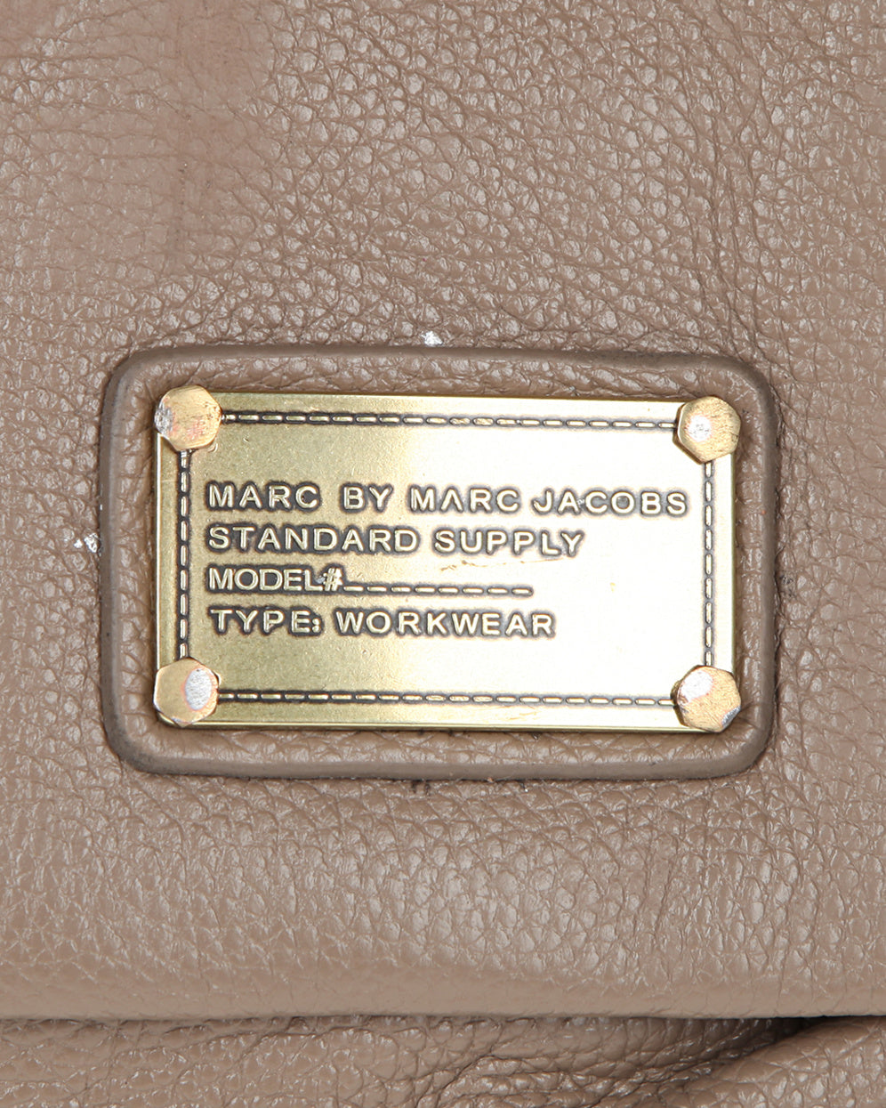 Marc by Marc Jacobs Brown Leather Satchel Shoulder Bag