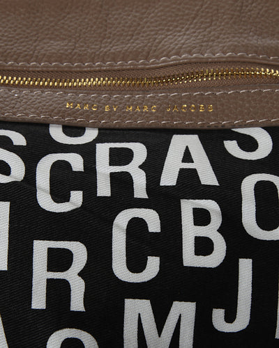 Marc by Marc Jacobs Brown Leather Satchel Shoulder Bag
