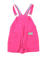 Children's Pink Denim Tweety Short Dungarees - W28