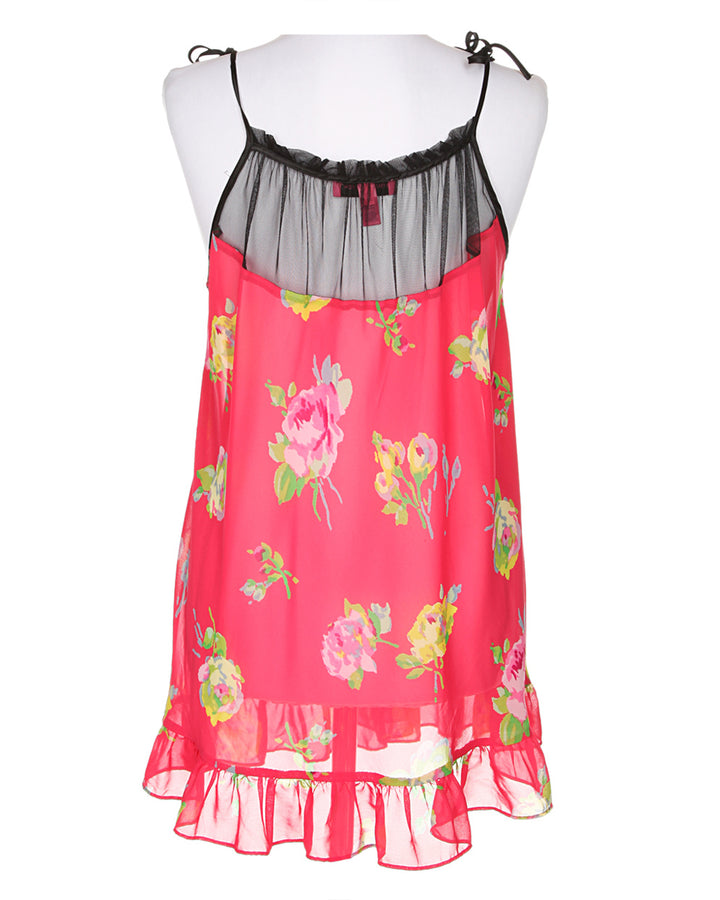 Betsey Johnson Pink Slip Dress - M