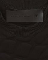Alexander Wang x H&amp;M Black Textured Sweatshirt - XS