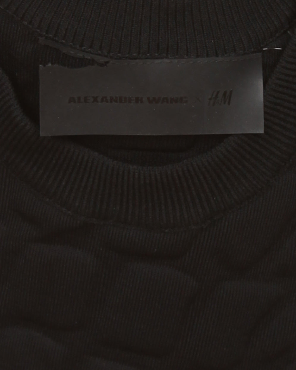 Alexander Wang x H&amp;M Black Textured Sweatshirt - XS