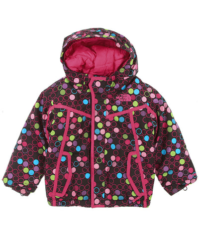Children's The North Face Pink Spotty Jacket - C28