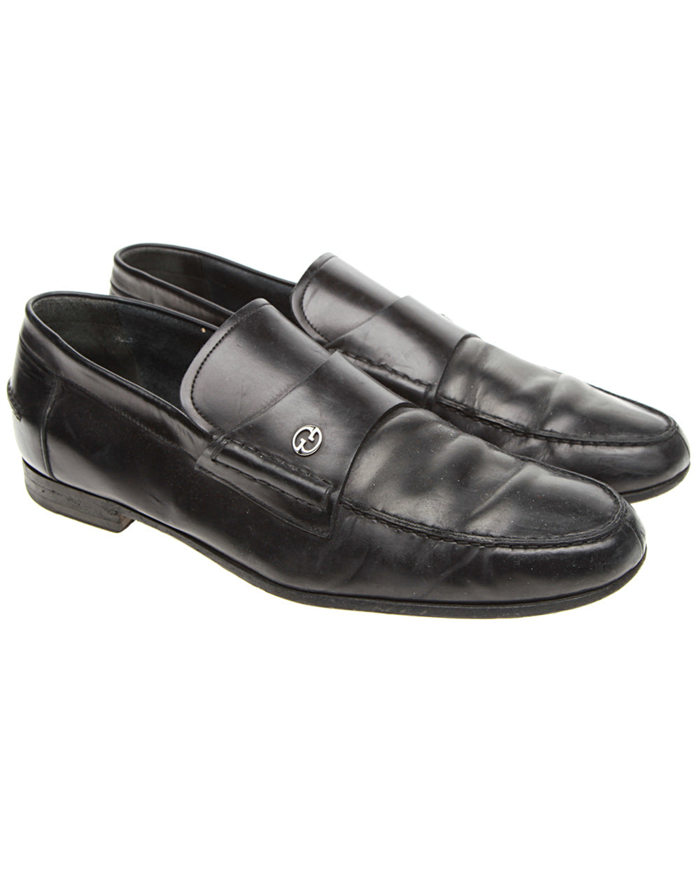 Gucci Black Loafers -  UK 6.5