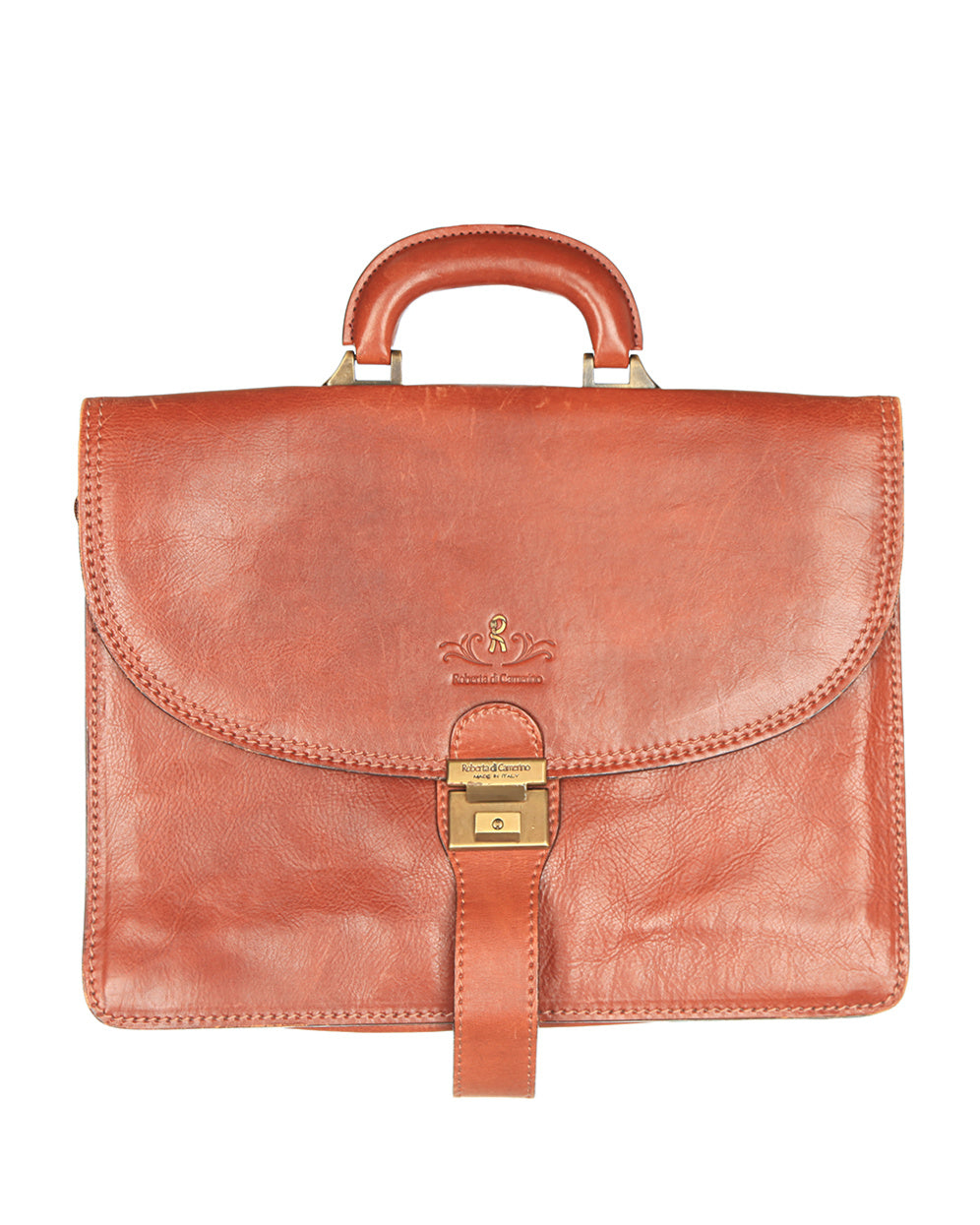 Roberta di Camerino Tan Briefcase