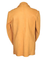 60s Tan Deer Skin Leather Jacket - L
