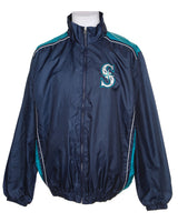 90s Seattle Mariners Navy &amp; Blue Sports Jacket - L