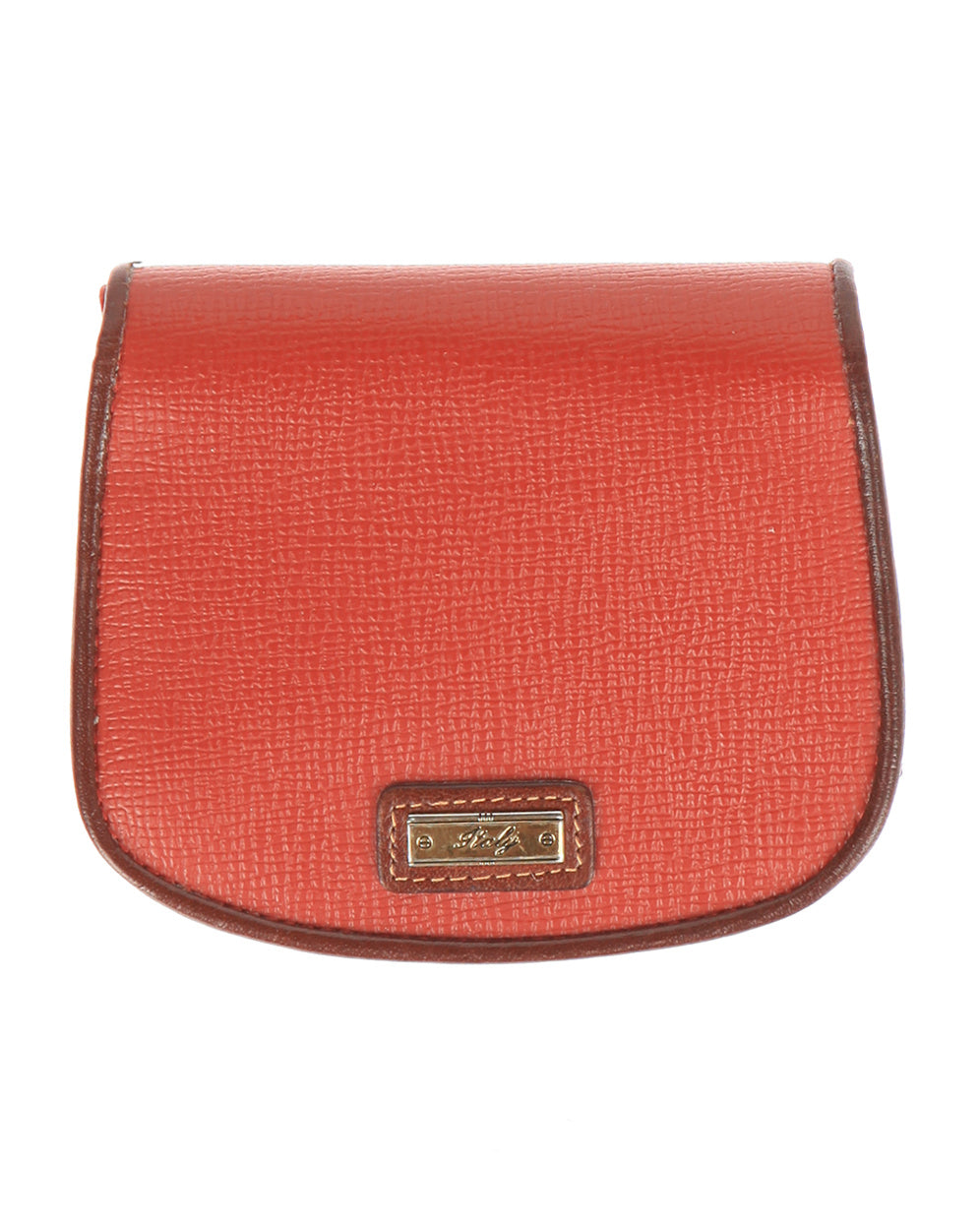 Red Leather Purse