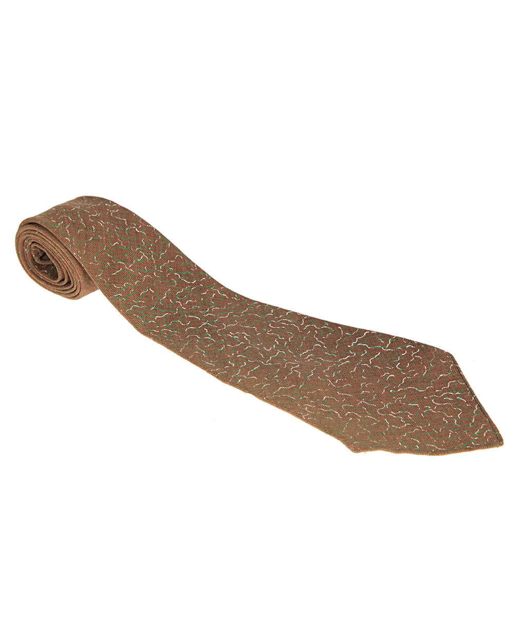 40's Green Wool Tie