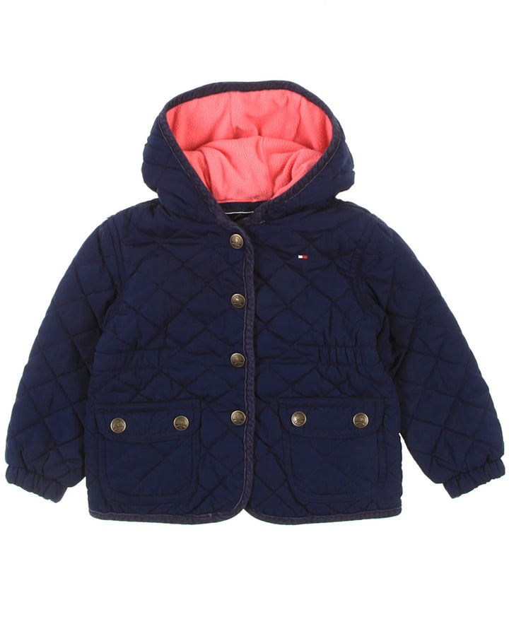 Children's Tommy Hilfiger Blue Quilted Jacket - C26