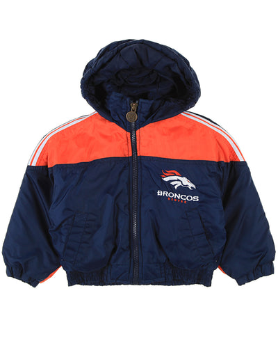 Children's NFL Denver Broncos Navy Coach Jacket - C28