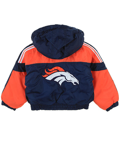 Children's NFL Denver Broncos Navy Coach Jacket - C28