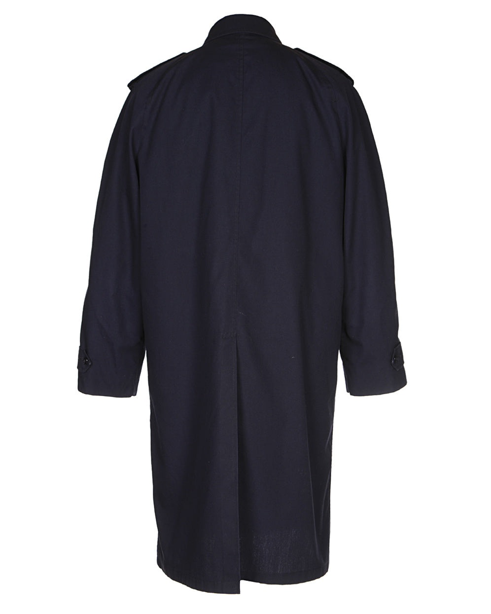 Vintage Blue Mac Guards Military Overcoat - M