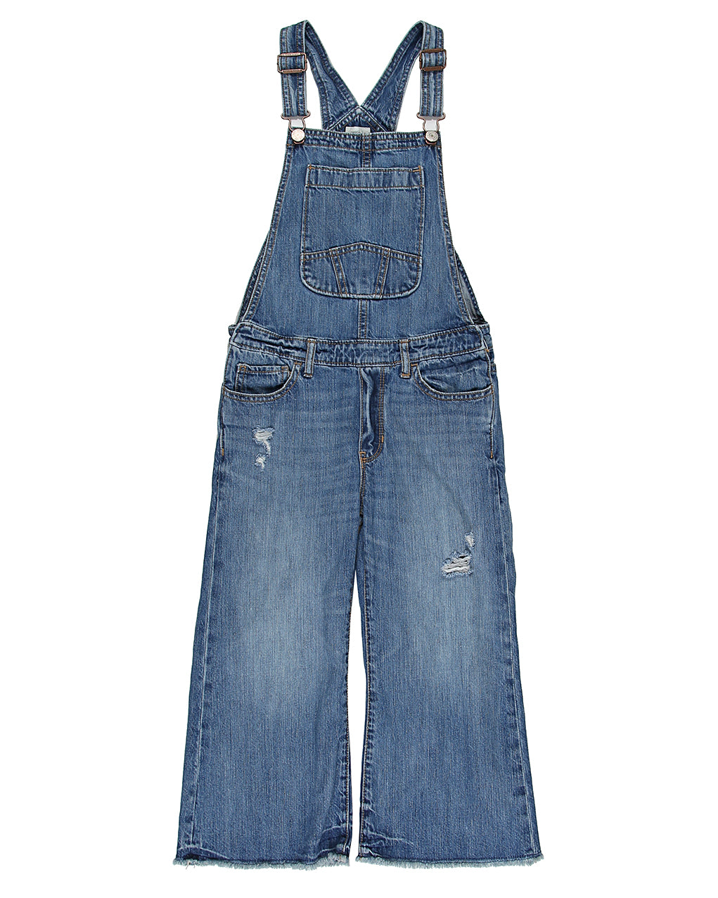 Blue Denim Gap Dungarees- Age 9 -10