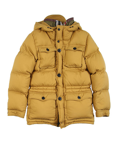 Burberry Down-filled Yellow Puffa Jacket - 12+