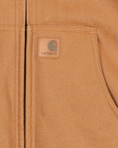 Vintage Carhartt children's hooded workwear jacket - L (youth)