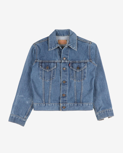 Levi's Blue Denim Jacket - Size 12