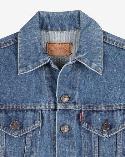 Levi's Blue Denim Jacket - Size 12