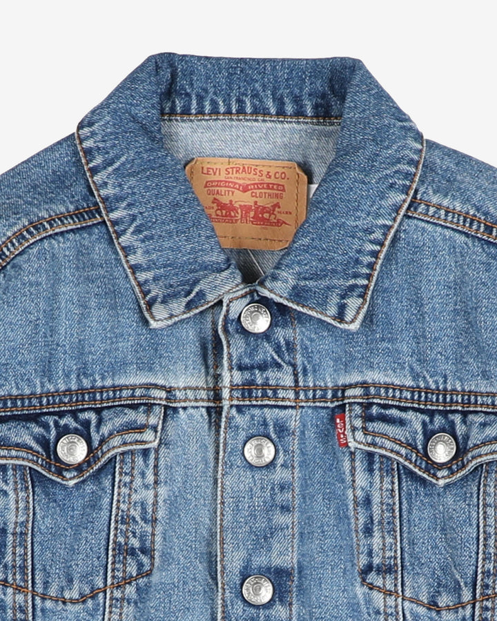 Levi's Blue Denim Jacket - Size Youth 6