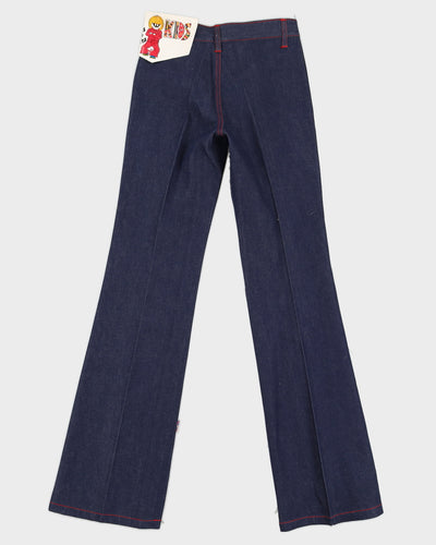 Deadstock with Tags Vintage 1970s Kid's Bootcut Jeans