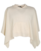 Ralph Lauren Cream Cashmere Knit Hooded Poncho - Age 4