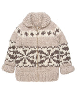 Children's Vintage 70s Chunky Hand knit Cardigan