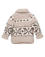 Children's Vintage 70s Chunky Hand knit Cardigan