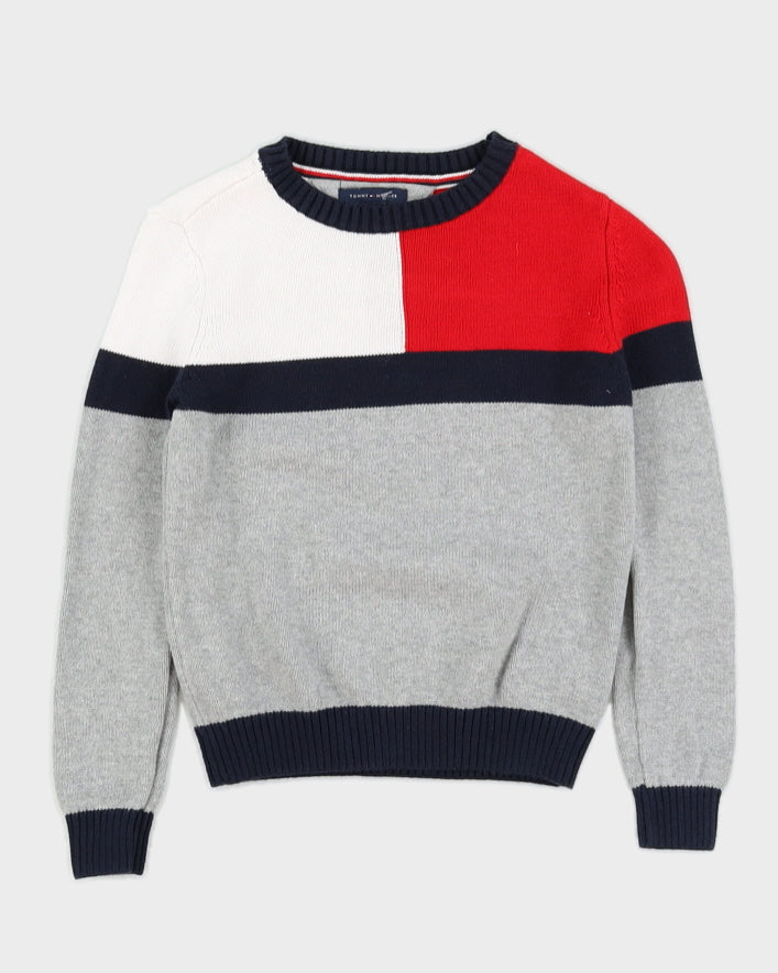 Tommy Hilfiger Grey Knitted Jumper