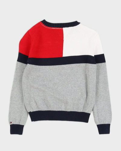 Tommy Hilfiger Grey Knitted Jumper