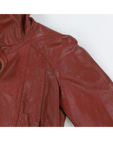 Vintage 1980s Brown Leather Jacket