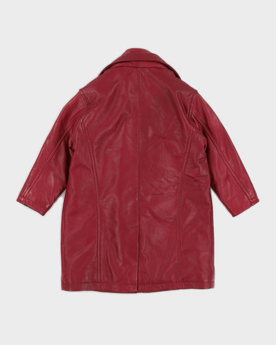 Purple Leather Jacket