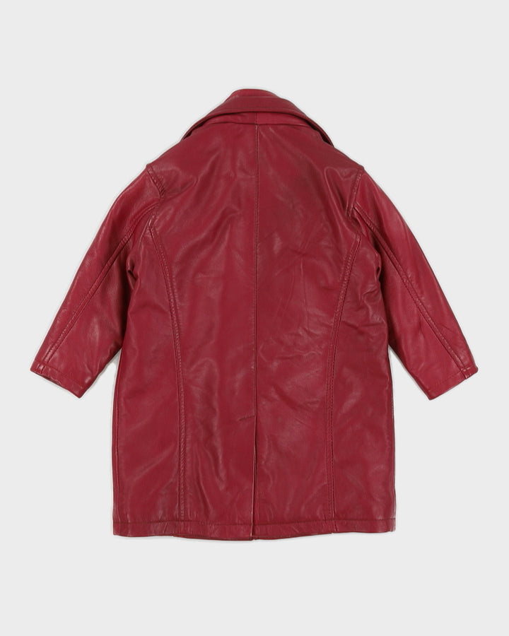 Purple Leather Jacket