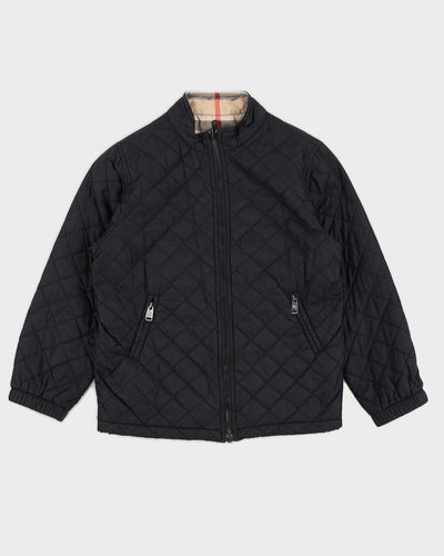 Burberry Black Quilted Jacket