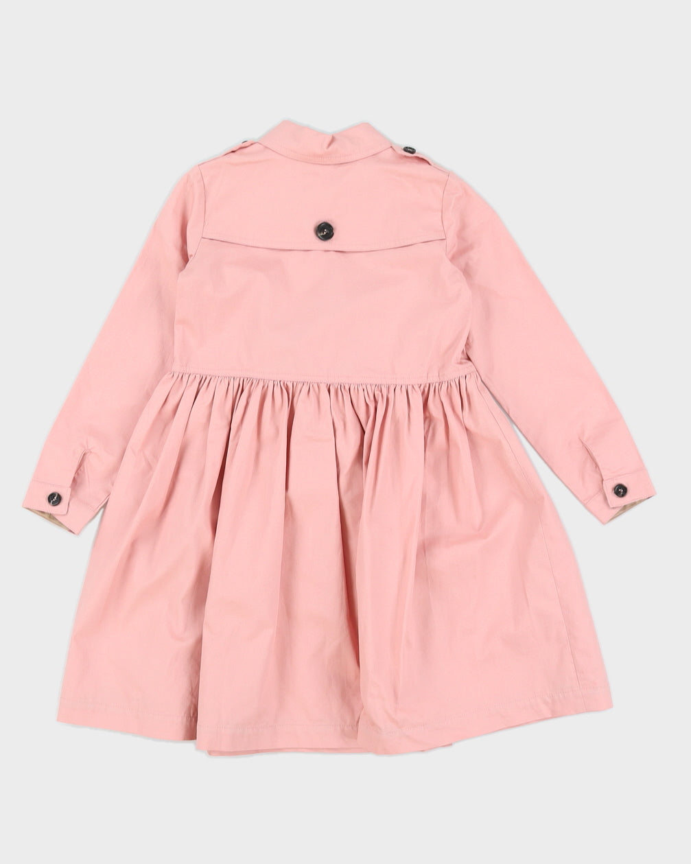 Burberry Pink Double Breasted Dress Jacket