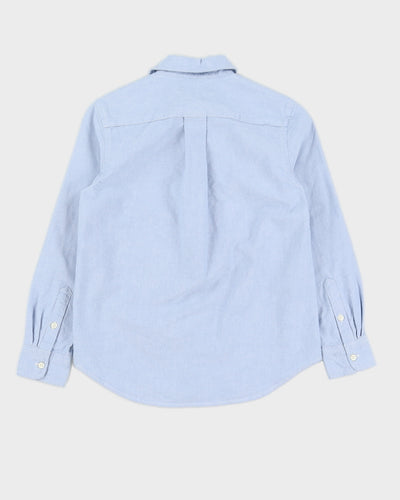Vintage Kid's Blue Ralph Lauren Collared Shirt