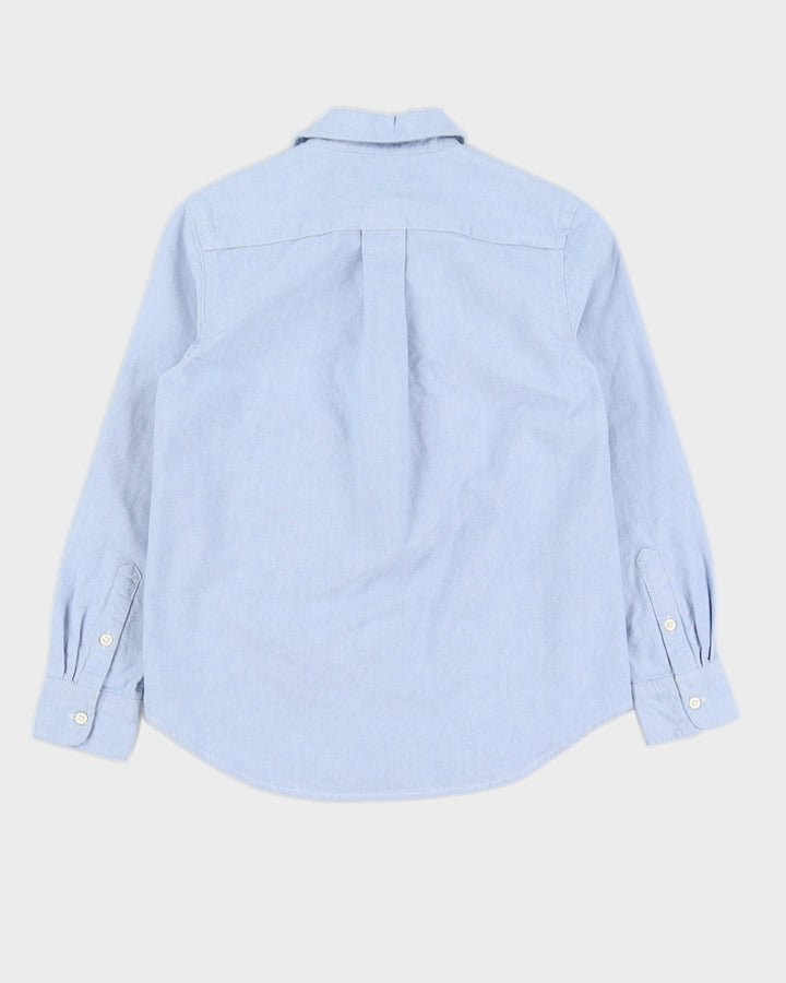 Vintage Kid's Blue Ralph Lauren Collared Shirt