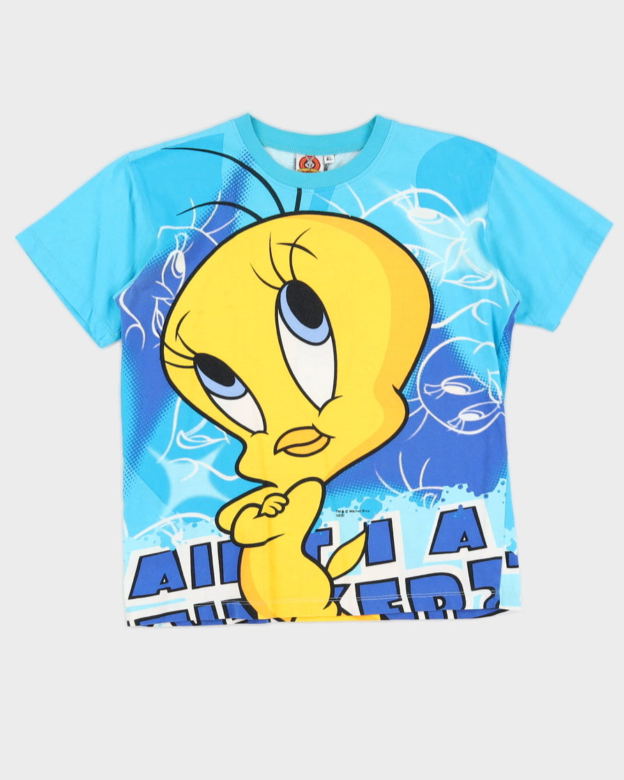 Vintage 00s Tweety Looney Toons Kid's T-Shirt
