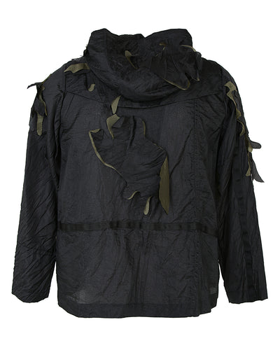 Christopher Raeburn Remade Black Parachute Camouflage Anorak Jacket - S