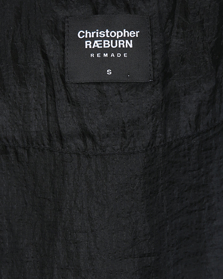 Christopher Raeburn Remade Black Parachute Camouflage Anorak Jacket - S