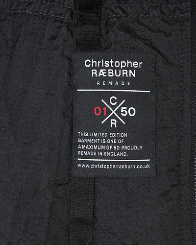 Christopher Raeburn Remade Black Parachute Camouflage Anorak Jacket - S