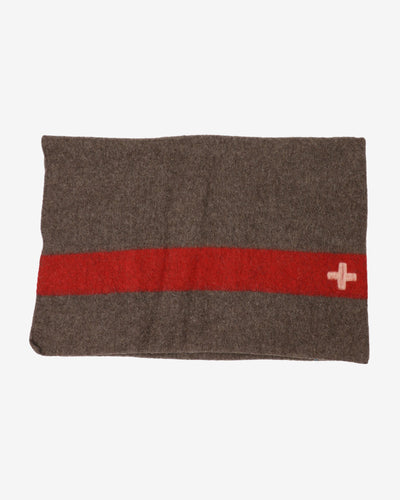 1958 Swiss Army Wool Blanket