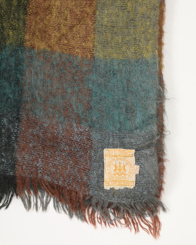 1950-60s Hudson's \Bay Mohair Throw Shawl