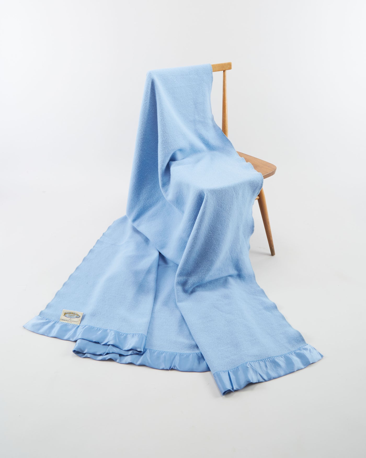 Faribault Woolen Mill Blue Blanket