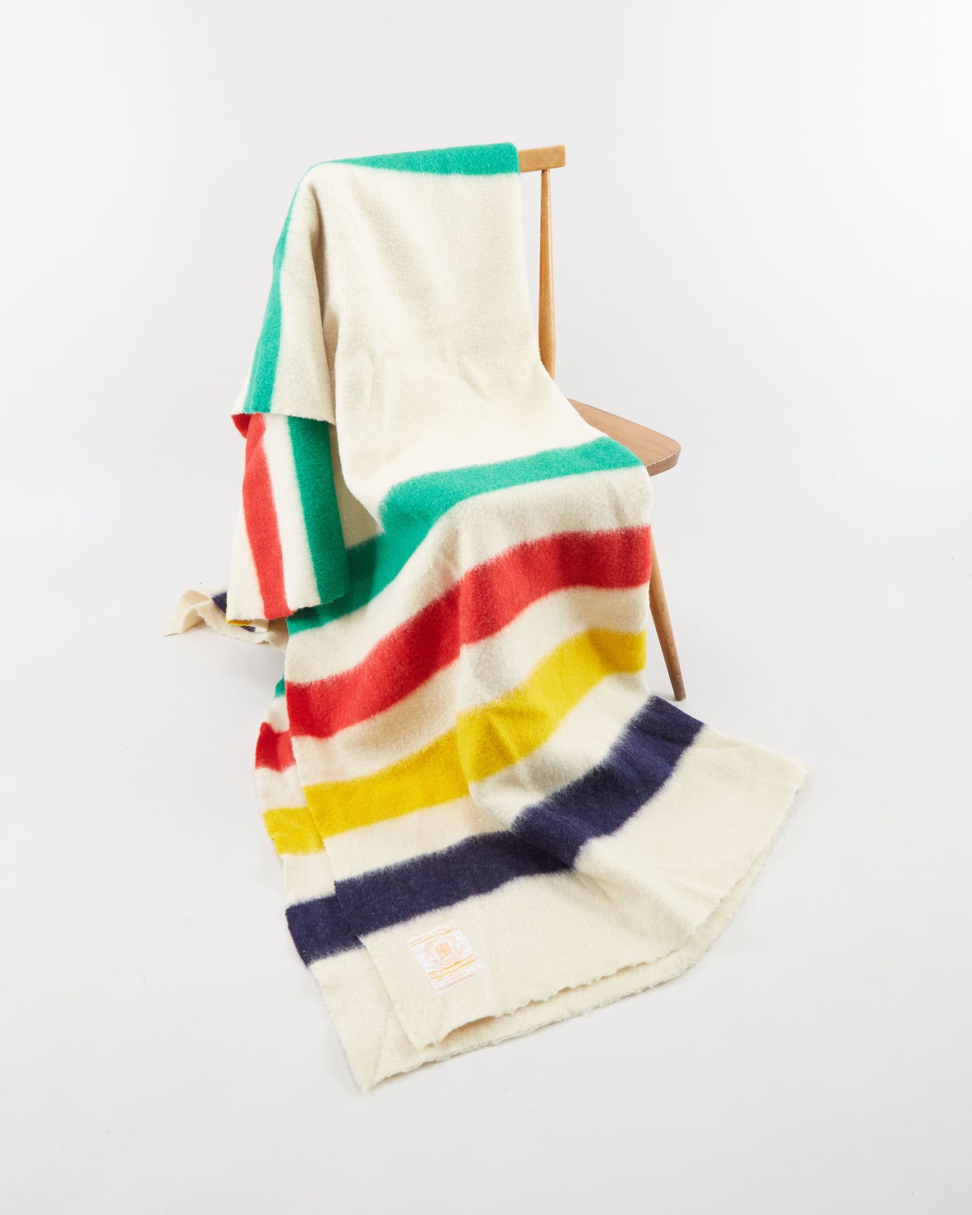 Hudson's Bay 4 Point Candy Stripe Wool Blanket