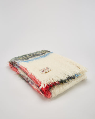 Vintage 1980s Glen Cree Mohair Throw