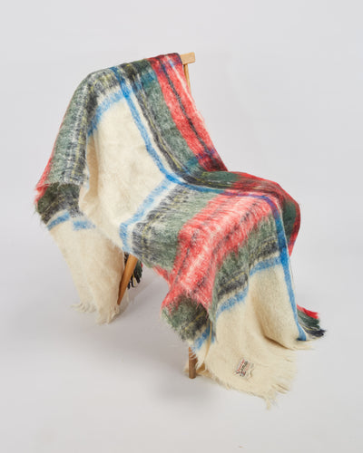 Vintage 1980s Glen Cree Mohair Throw