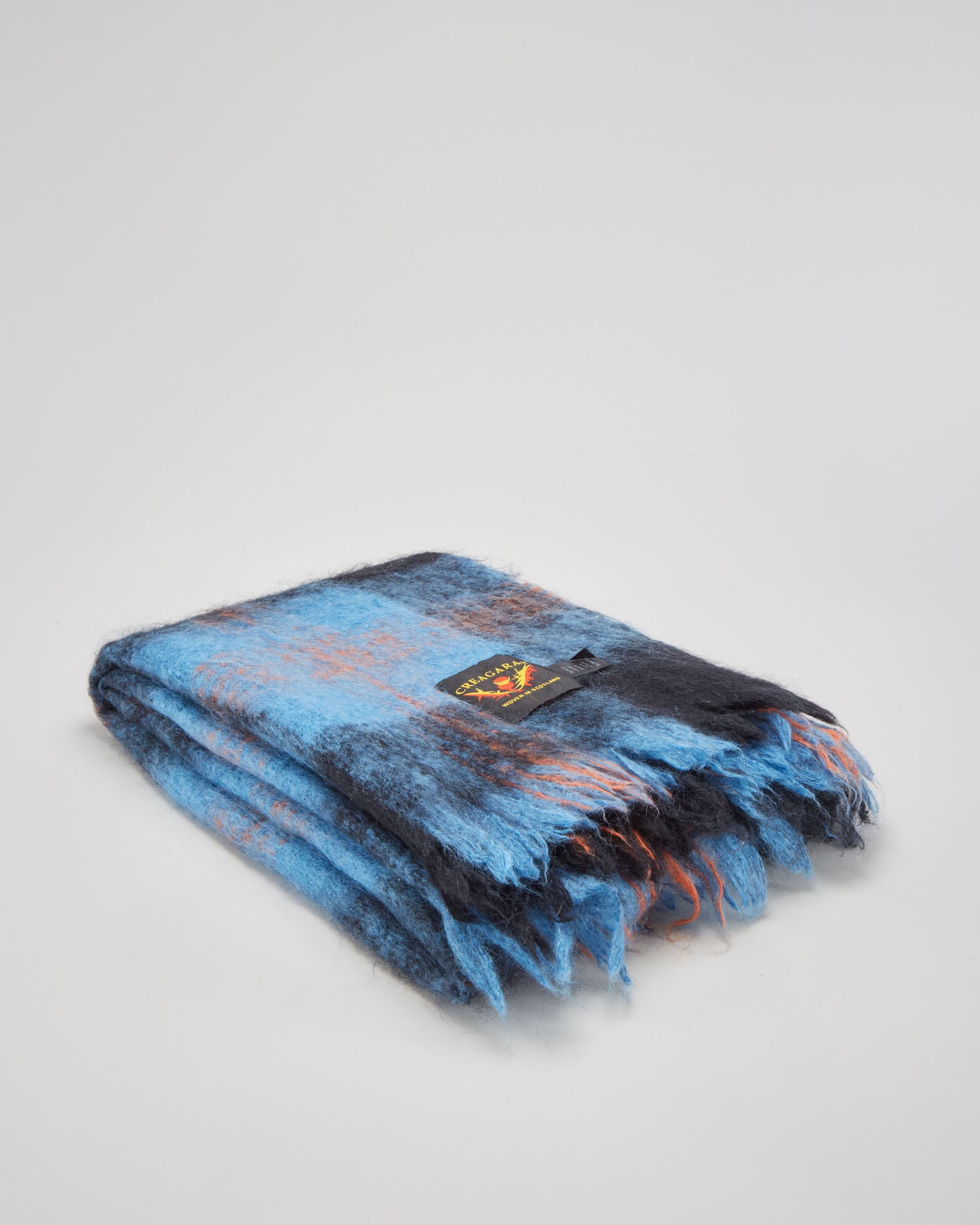 Vintage 1980s Creagaran Mohair Throw