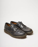 80s Dr. Martens Made In England Black Shoes - UK 8